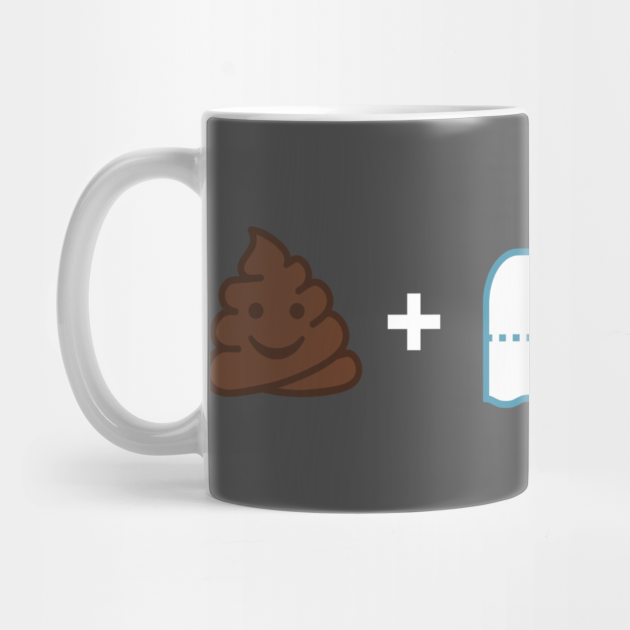 Poop Emoji Toilet Tissue Smiley Face Poop Emoji Mug TeePublic